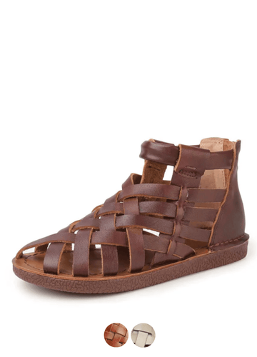 Makersluxe Shoes Olivia Women's Casual Leather Sandals