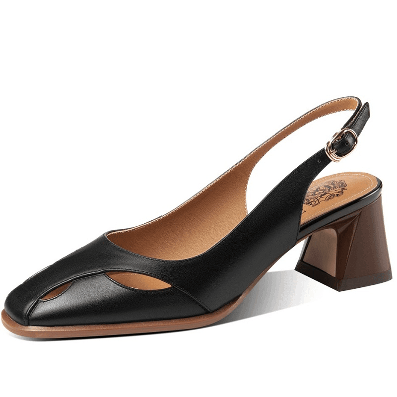 Makersluxe Shoes Olivia Women's Leather Dress Sandals