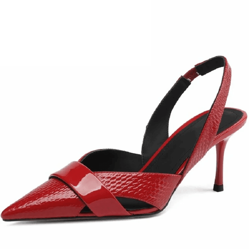 Makersluxe Shoes Amelia Women's Open Heel Dress Sandals