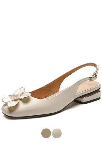 Makersluxe Shoes Oriana Women's Low Heel Dress Sandals