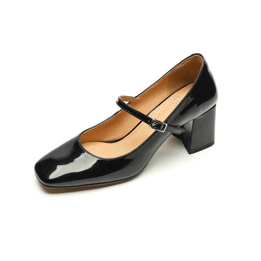 Makersluxe Shoes Paquita Women's Square Toe Pumps