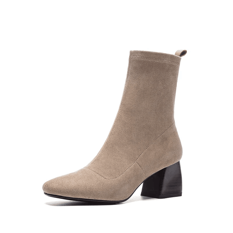 Makersluxe Shoes Raibel Women's Velvet Stretch Boots