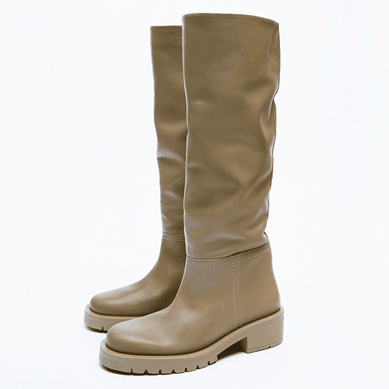 Makersluxe Shoes Randy Women's Fashion Knee High Boots