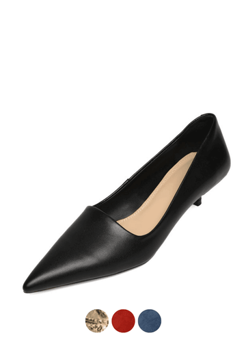 Makersluxe Shoes Rita Women's Classic Pointed Toe Pumps
