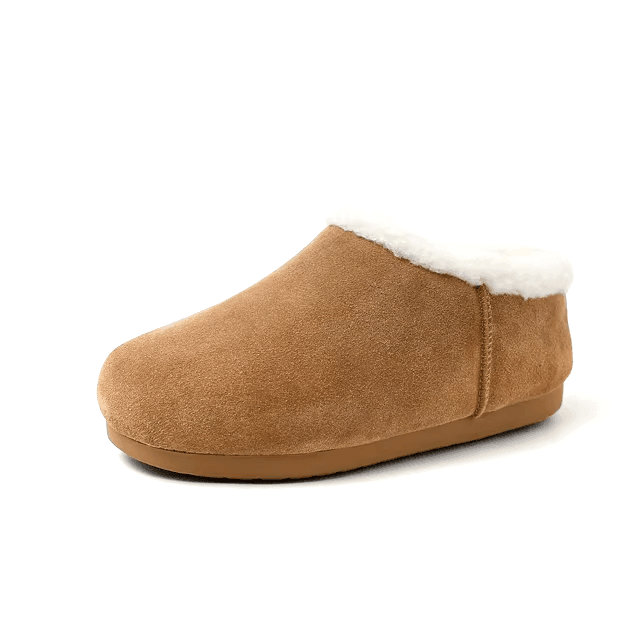 Makersluxe Shoes Romina Women's Plush Winter Snow Flat Booties