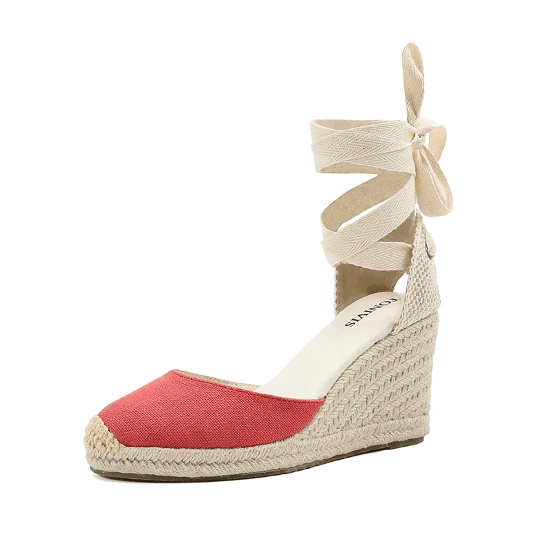 Makersluxe Shoes Rosalia Women's Wedges Espadrille Sandals