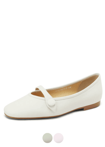 Makersluxe Shoes Sonia Women's Leather Flats