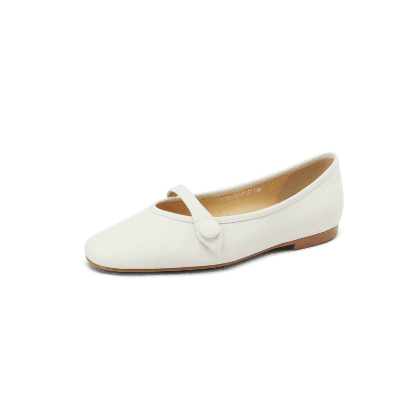 Makersluxe Shoes Sonia Women's Leather Flats