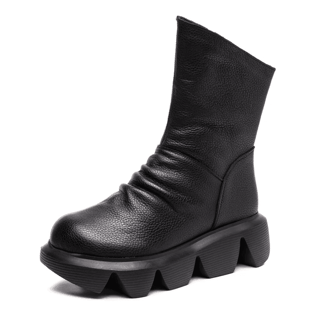 Makersluxe Shoes Ursula Women's Platform Ankle Boots