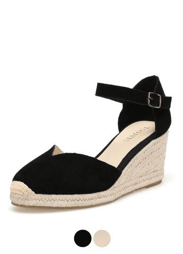 Makersluxe Shoes Ursula Women's Wedge Heel Sandals