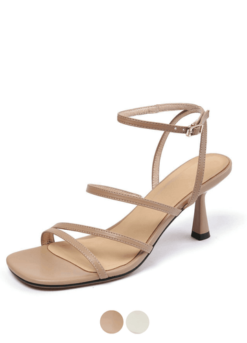 Makersluxe Shoes Virginia Women's Elegant Thin High Heels Sandals