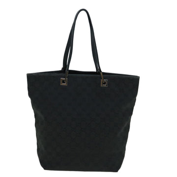 GUCCI GG Canvas Tote Bag Black 31243 uy150
