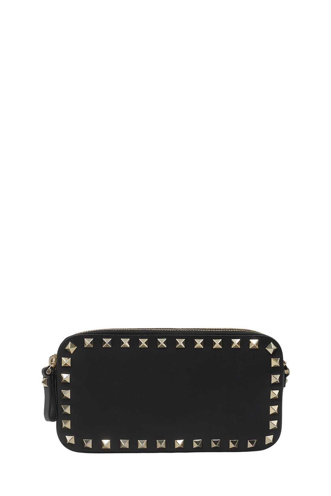 Garavani Rockstud Chain Camera Crossbody Bag Black