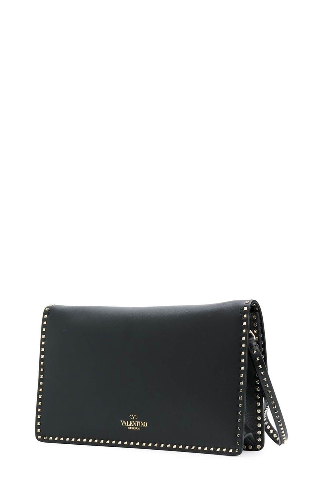Micro Rockstud Clutch Black