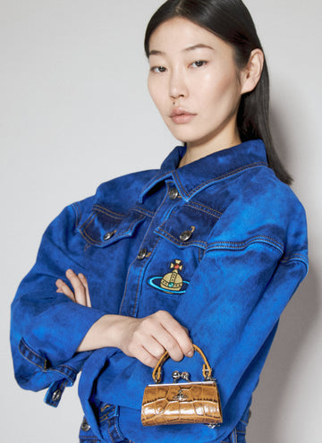Vivienne Westwood Women Crocodile Doll Mini Bag