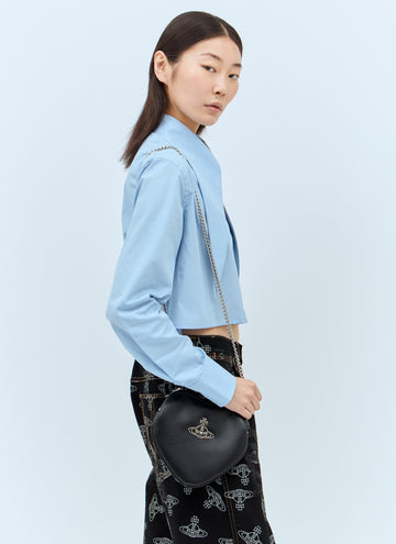 Vivienne Westwood Women Belle Heart Frame Shoulder Bag