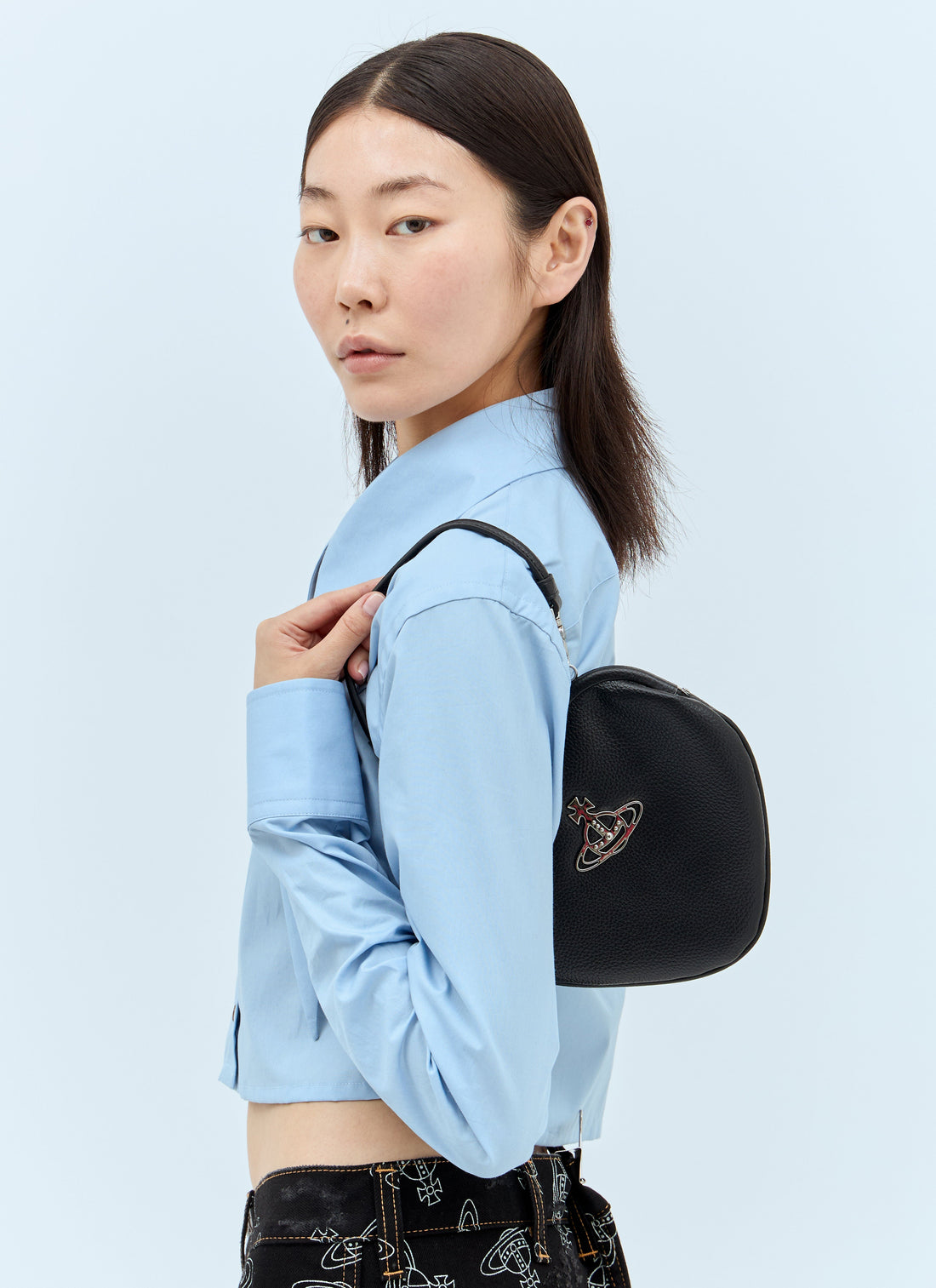 Vivienne Westwood Women Belle Heart Frame Shoulder Bag