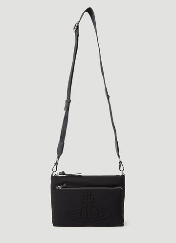 Vivienne Westwood Men Penny Double Pouch Crossbody Bag