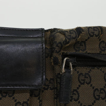 GUCCI GG Canvas Waist bag Brown 018•1621 200047 yb164