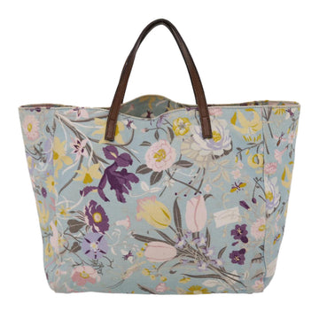 GUCCI Tote Bag Canvas Light Blue 284721 yb243