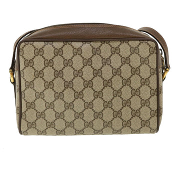 GUCCI GG Canvas Web Sherry Line Shoulder Bag Beige Red Green yk5362