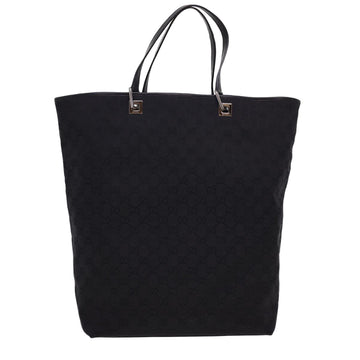 GUCCI GG Canvas Tote Bag Black 31242 yk6422