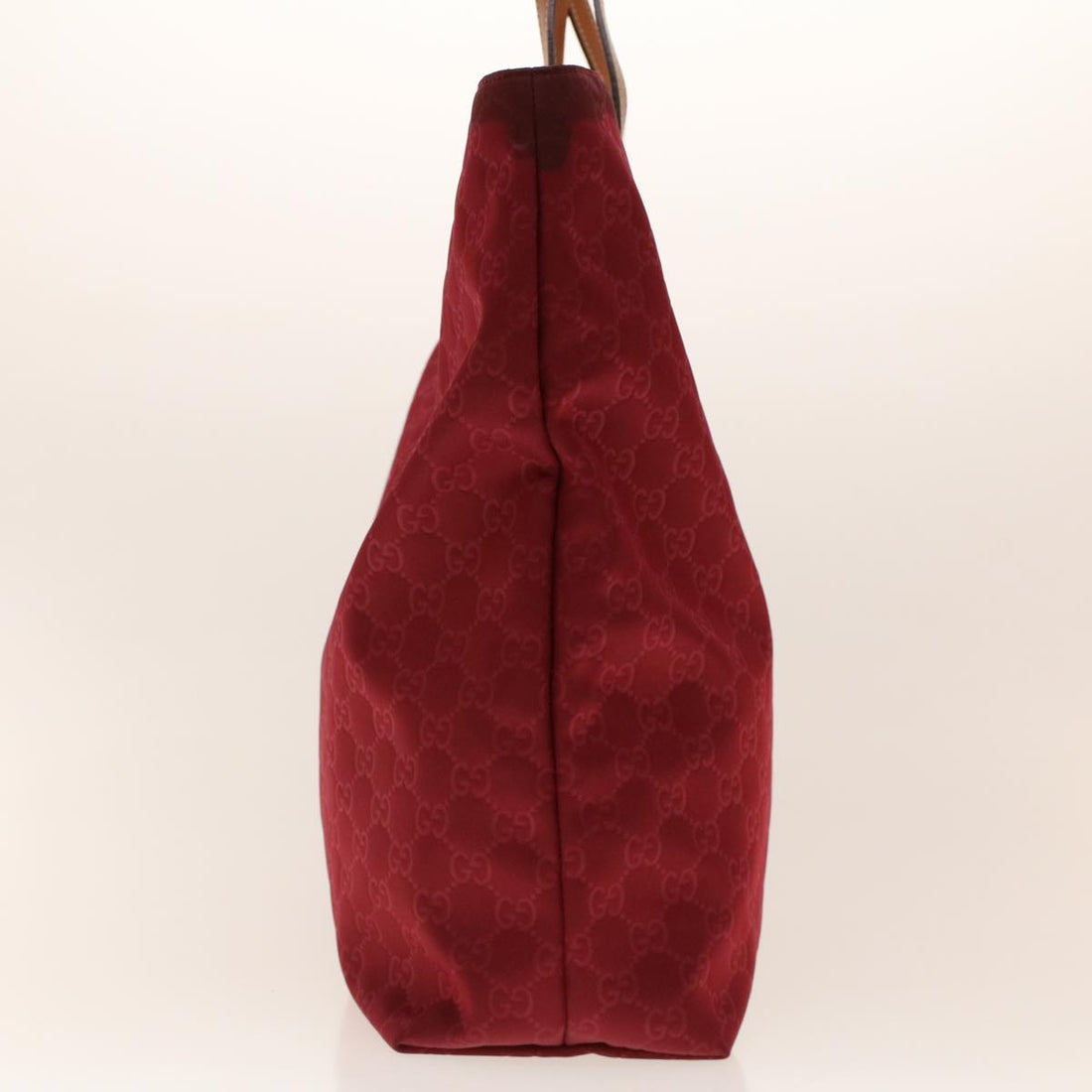 GUCCI GG Canvas Tote Bag Red 295252 yk6894B