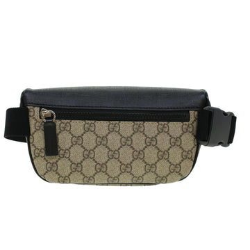 GUCCI GG Canvas Body Bag PVC Leather Beige 450946 yk7290