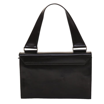 GUCCI Shoulder Bag Patent leather Brown yk7420