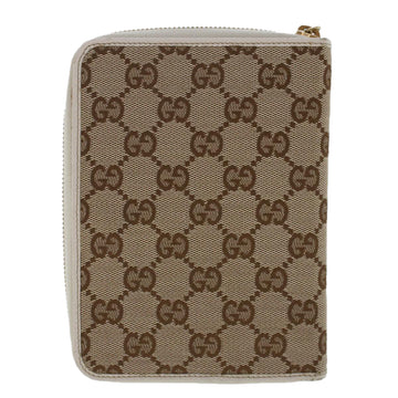 GUCCI GG Canvas Day Planner Cover Beige 163234 yk7725