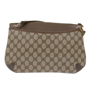 GUCCI GG Canvas Web Sherry Line Shoulder Bag Beige Red 904.02.026 yk7967