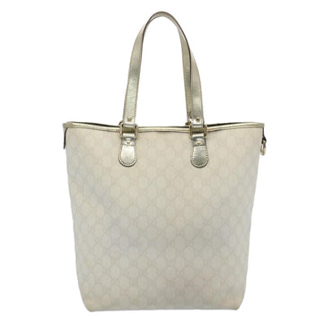GUCCI GG Canvas Tote Bag White 189896 yk8306