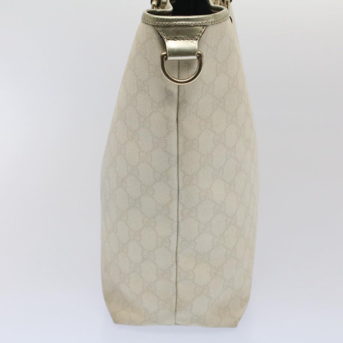 GUCCI GG Canvas Tote Bag White 189896 yk8306