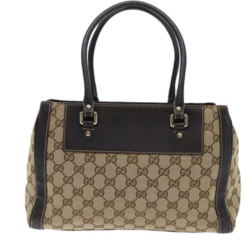 GUCCI GG Canvas Shoulder Bag Beige 190247 yk8323