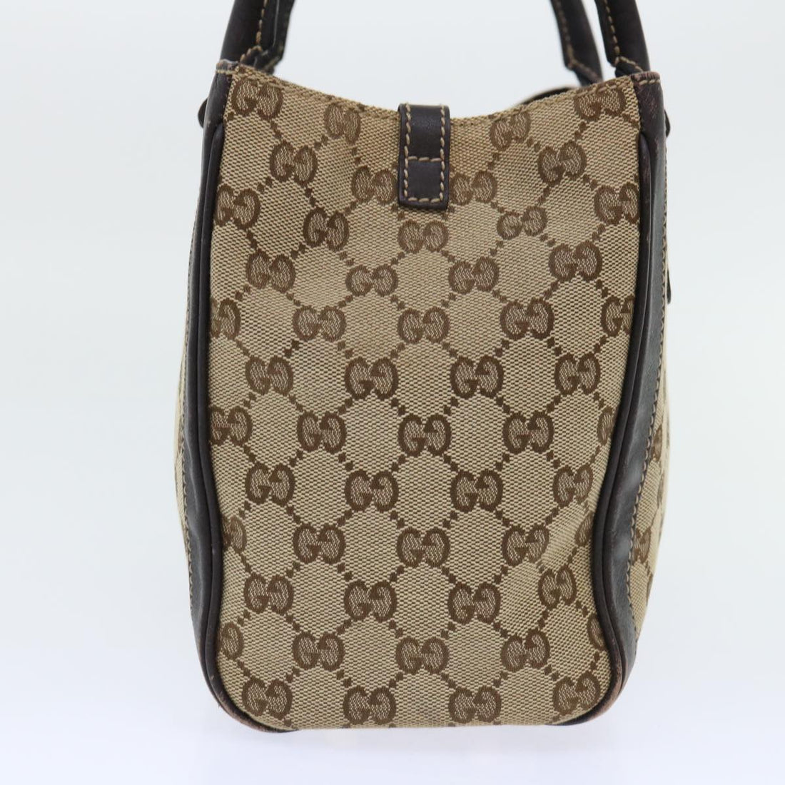 GUCCI GG Canvas Shoulder Bag Beige 190247 yk8323