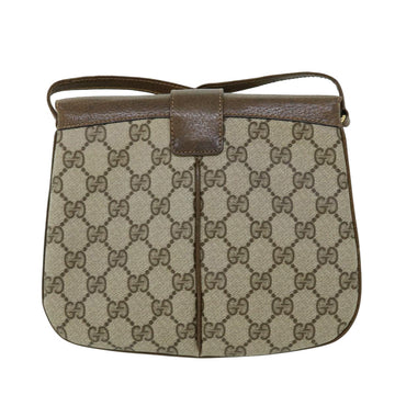 GUCCI GG Canvas Web Sherry Line Shoulder Bag Beige Green 10 02 037 yk8509