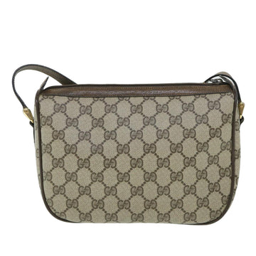 GUCCI GG Canvas Web Sherry Line Shoulder Bag Beige Red 14 02 032 yk8526