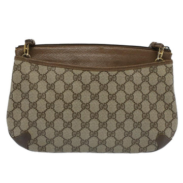 GUCCI GG Canvas Web Sherry Line Shoulder Bag Beige Red 904.02.026 yk8573