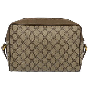 GUCCI GG Canvas Web Sherry Line Shoulder Bag Beige Red 56 02 088 yk8641