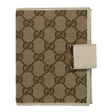 GUCCI GG Canvas Day Planner Cover Beige 115240 yk8673