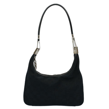 GUCCI GG Canvas Shoulder Bag Black 001 3812 yk8676