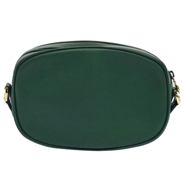 GUCCI Shoulder Bag Leather Green 007 113 0115 yk8692