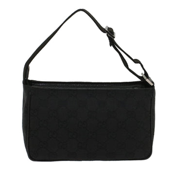 GUCCI GG Canvas Hand Bag Black 106644 yk8744