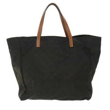 GUCCI GG Canvas Tote Bag Brown 282439 yk8824