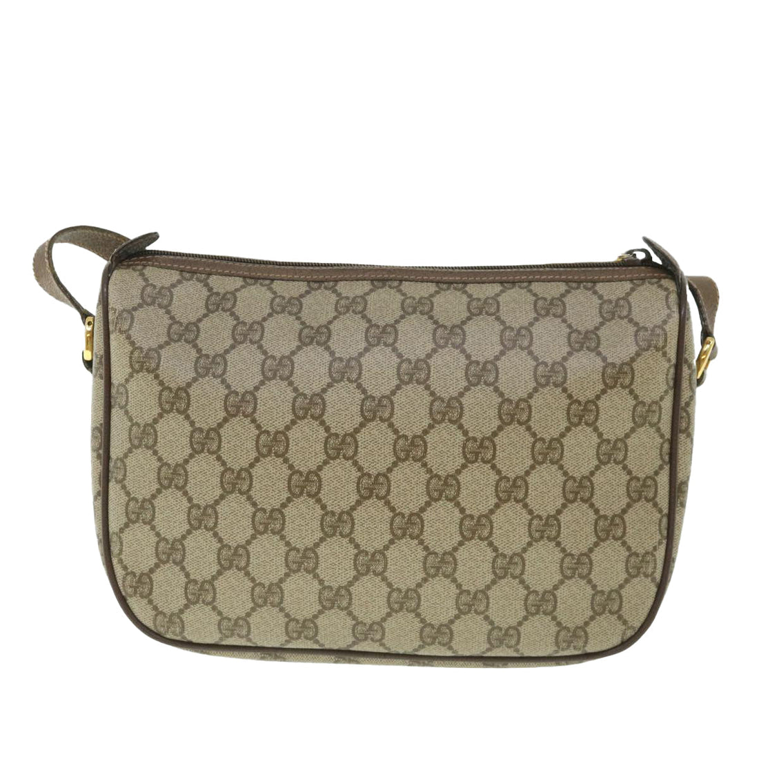 GUCCI GG Supreme Web Sherry Line Shoulder Bag Red Beige 89 02 077 yk8993