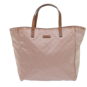 GUCCI GG Canvas Tote Bag Pink 282439 yk9355