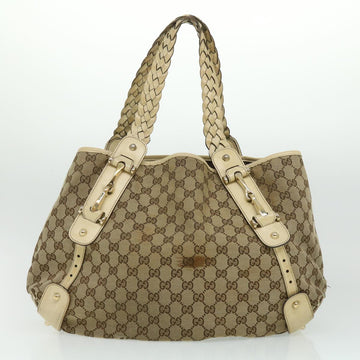 GUCCI GG Canvas Shoulder Bag 2Set Beige yt920